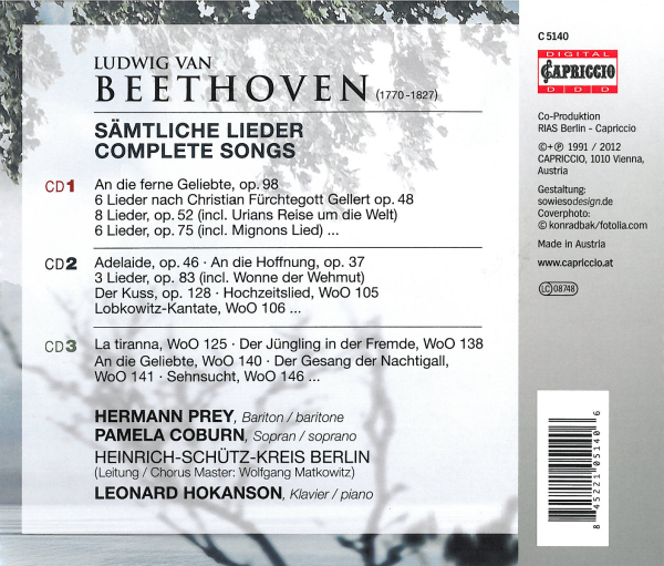 Sämtliche Lieder 1