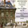 L.v. Beethoven / Francesca Pagnini - 3 Sonaten op.12 arrangiert fr Flte und Klavier