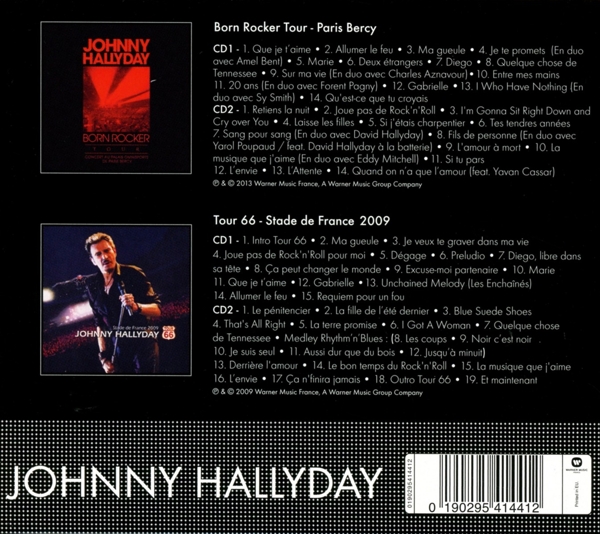 Coffret 2CD(Born Rocker Tour/ Concert au Palais de 1