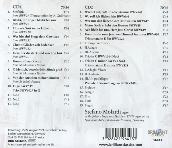 J.S.Bach:Transcriptions 1