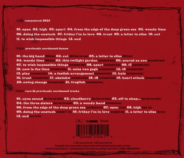 Wish (30th Anniversary Edition / 3CD JewelCase) 1