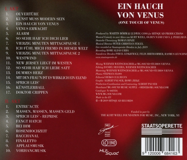 Ein Hauch von Venus (One Touch Of Venus) 1