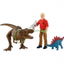 Schleich - Schleich Dinosaurs 41465 Tyrannosaurus Rex Attack