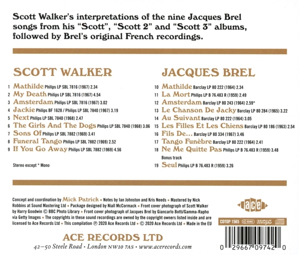 Scott Walker Meets Jacques Brel 1