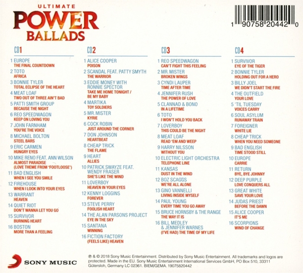 Ultimate...Power Ballads 1