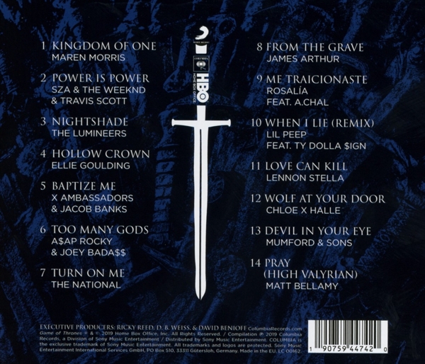 For The Throne (Music Inspired by the HBO Series G 1