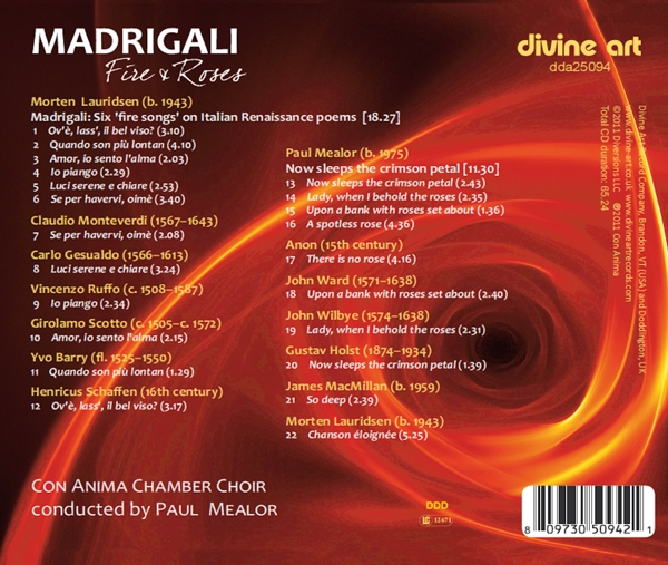 Madrigali-Fire And Roses 1