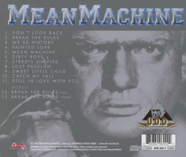 MEAN MACHINE(Re-Releae+ Bonus) 1
