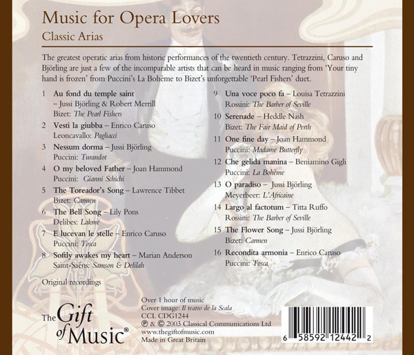 Music for Opera Lovers 1