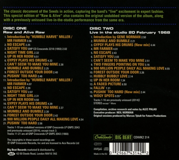 Raw & Alive (2CD-Deluxe Edition) 1