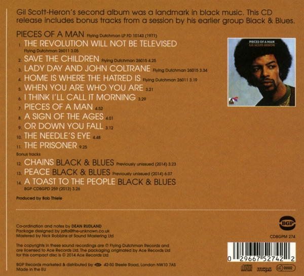 Pieces of a man (Remaster + Bonus) 1