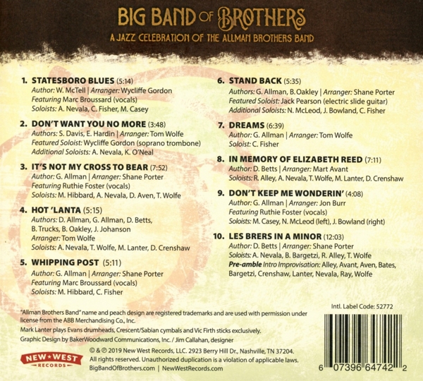 Jazz Celebration of the Allman Brothers 1