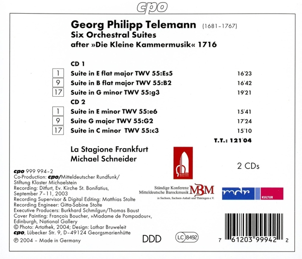 6 Orchestersuiten nach Die kleine Kammermusi 1