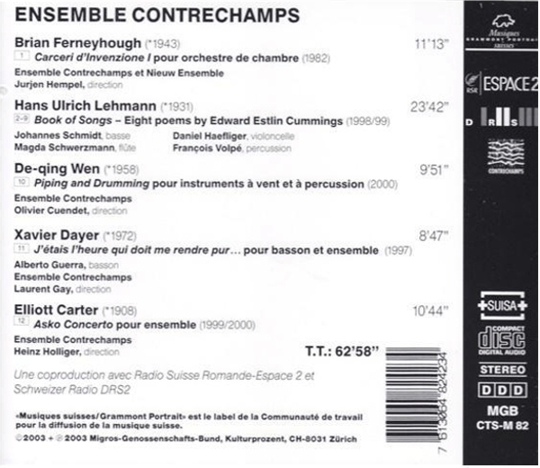 Ensemble Contrechamps 1
