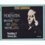 Horenstein / Pro Musica Orchester Wien / + - Jascha Horenstein dirigiert
