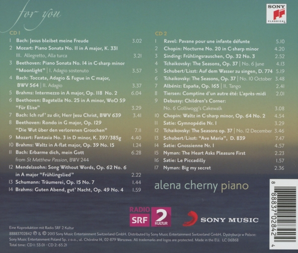 For You-The Worlds Best Loved Class.Piano Pieces 1