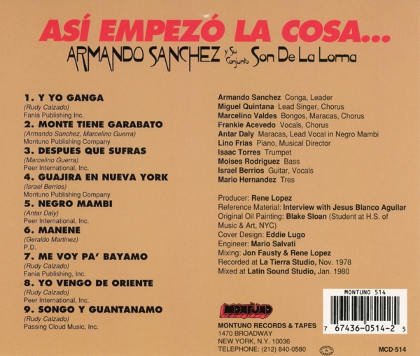 Asi Empezo La Cosa 1