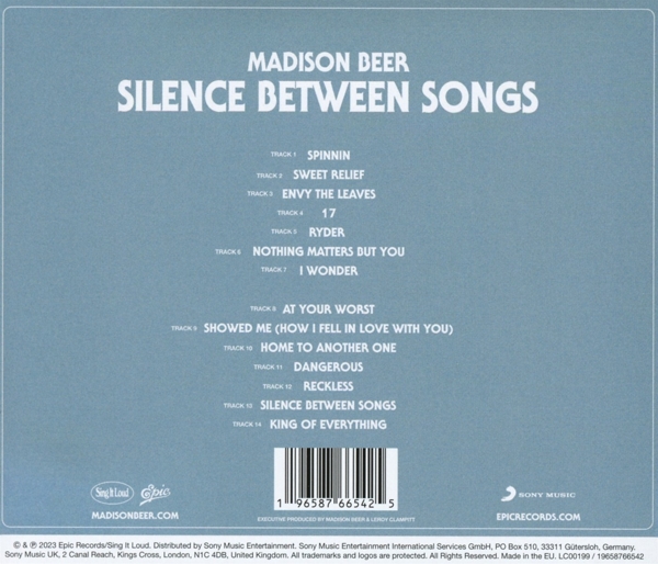 Madison Beer releases second studio album Silence Between Songs