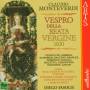 Concerto Palatino / Radio Svizze - Vespro Dalla Beata Vergine