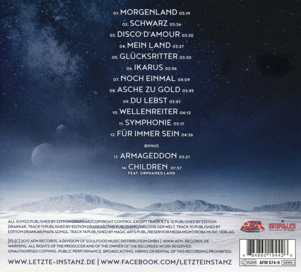 Morgenland (Lim. Digipak) 1