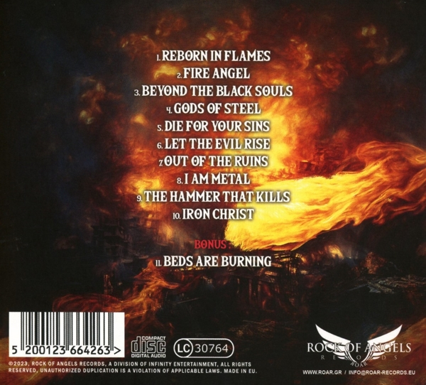 Reborn In Flames (Digipak) 1