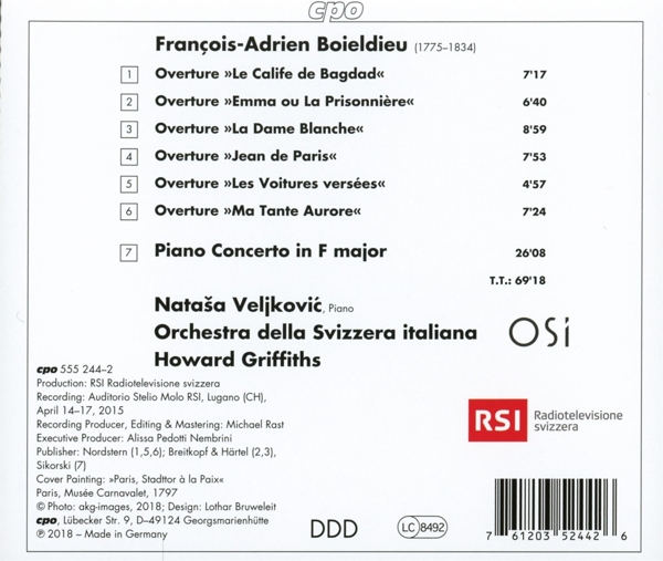 Ouvertüren; Klavierkonzert 1