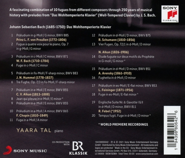 Tracing Bach 1