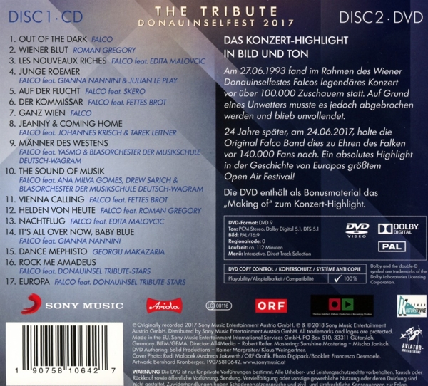FALCO Coming Home-The Tribute Donauinselfest 2017 1