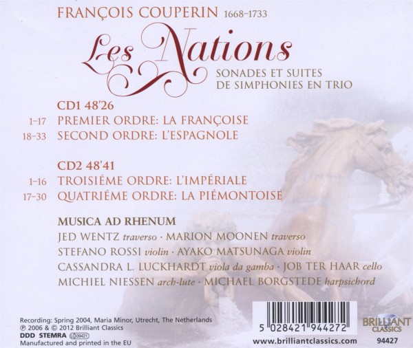 Couperin: Les Nations 1