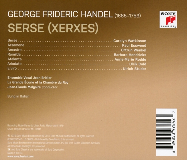 Serse, HWV 40 1