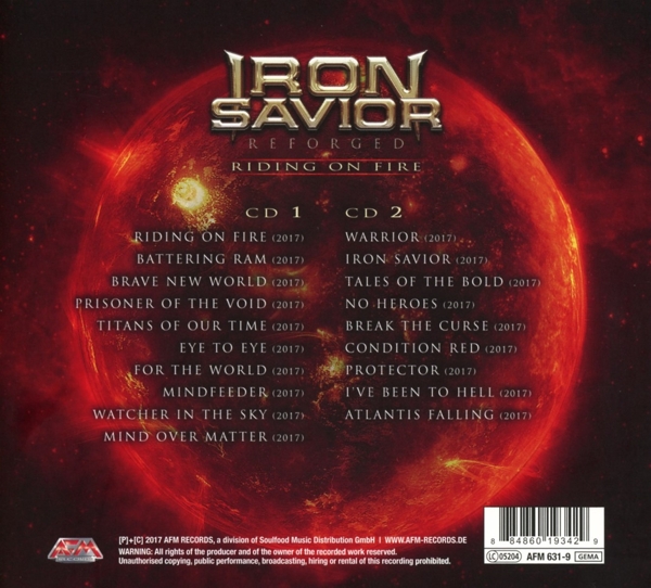Reforged-Riding On Fire (Lim.Digipak-Edition) 1