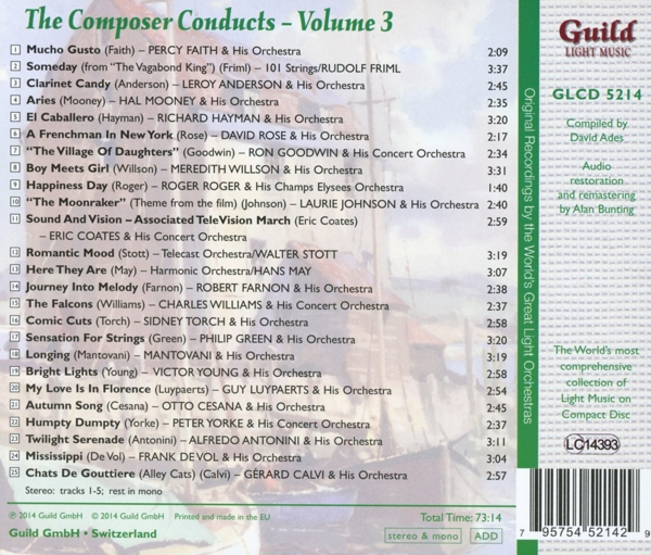 The Composer Conducts, Vol.3 1