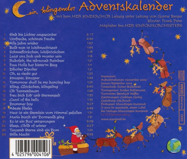 Ein Klingender Adventskalender 1
