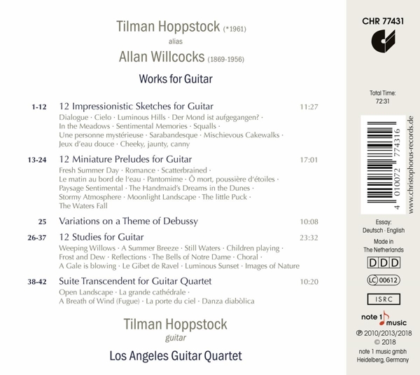 Hoppstock/ Willcocks-Works for Guitar 1