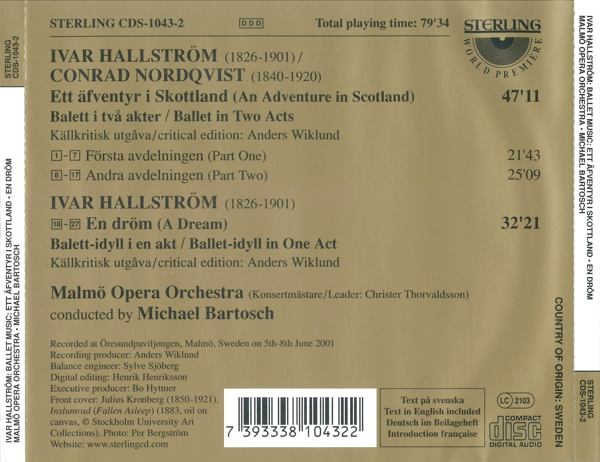 Hallstrom Balletmusik 1