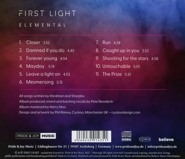 Elemental (Jewel Case CD) 1