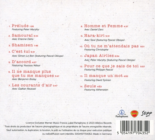 Adjani, bande originale 1