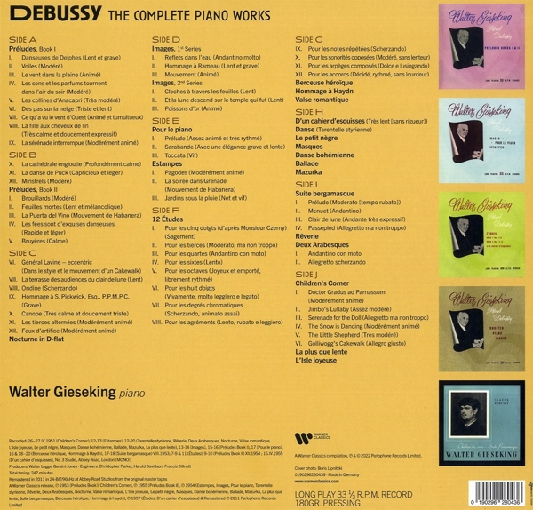 Sämtliche Klavierwerke (5 LP) 1