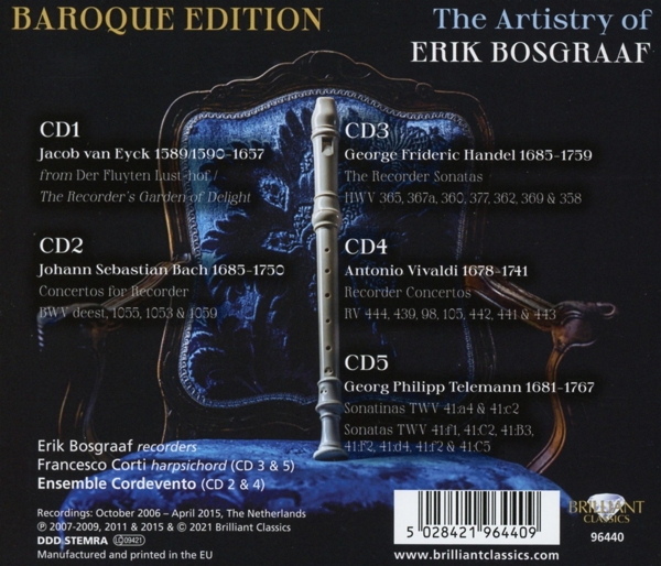 Baroque Edition, The Artistry Of Erik Bosgraaf 1
