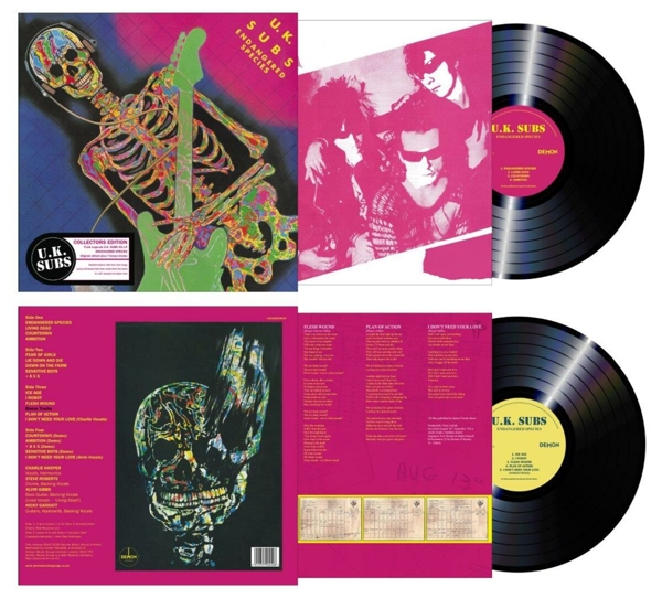 Endangered Species (2 x 10inch Black Vinyl) 1