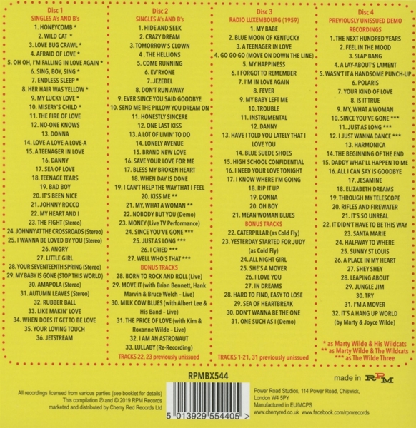 Marty-A Lifetime In Music 1957-2019 2