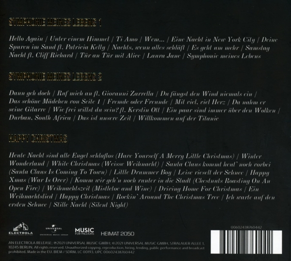 Die Trilogie (Symphonie 1+ 2 & Happy Christmas) 1