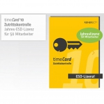 Reiner Sct Timecard Zuko Jahreslizenz 50 Ma - REINER SCT timeCard 10 ZuKo 50 MA 1 Jahr Laufzeit