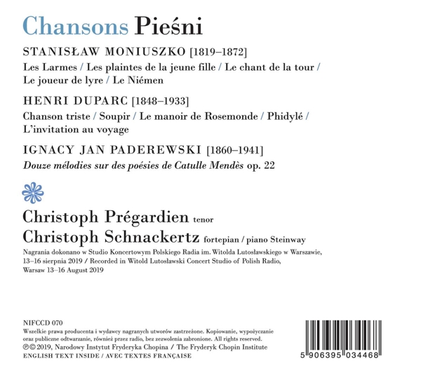 Chansons 1