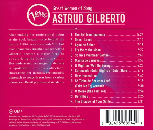 Great Women Of Song: Astrud Gilberto 1