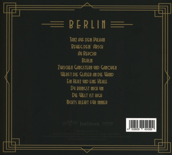Berlin (Ein akustischer Tanz auf dem Vulkan) 1