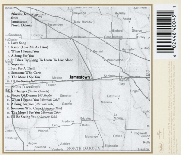Norma Deloris Egstrom From Jamestown North Dakota 1
