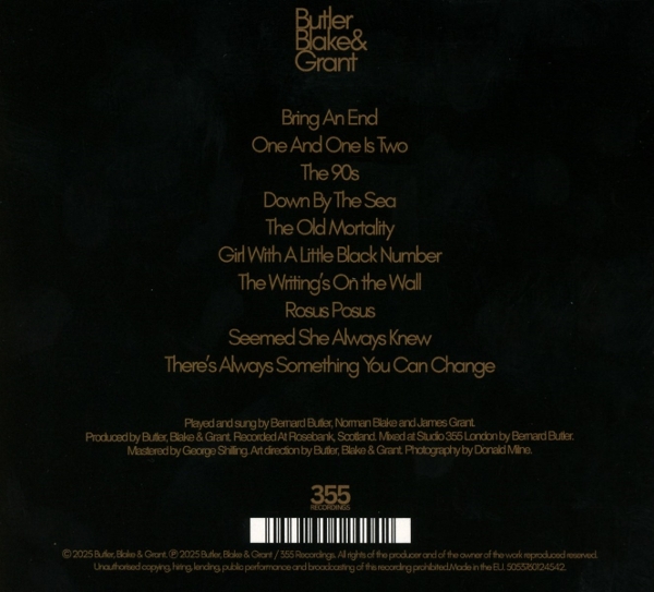 Butler, Blake & Grant 1