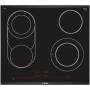 Bosch - Bosch Serie 8 PKM675DP1D Intgr Ceramic hob Noir, Acier inoxydable plaque