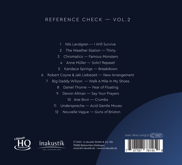 Canton Reference Check-Vol.2 (U-HQCD) 1